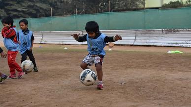 Photo Gallery: Glimpses from the inauguration of a fourth football school in association with DBMS High School Photo Gallery: Glimpses from the inauguration of a fourth football school in association with DBMS High School
