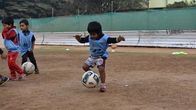 Photo Gallery: Glimpses from the inauguration of a fourth football school in association with DBMS High School