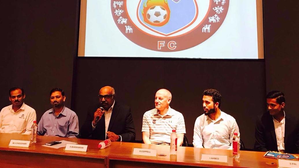 Jamshedpur FC official logo launch in Jamshedpur Jamshedpur FC official logo launch in Jamshedpur