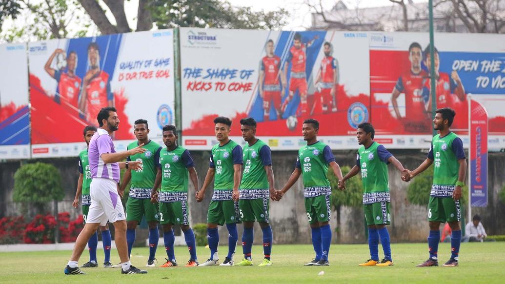 Reserves practice ahead of match with Imphal's Trau FC