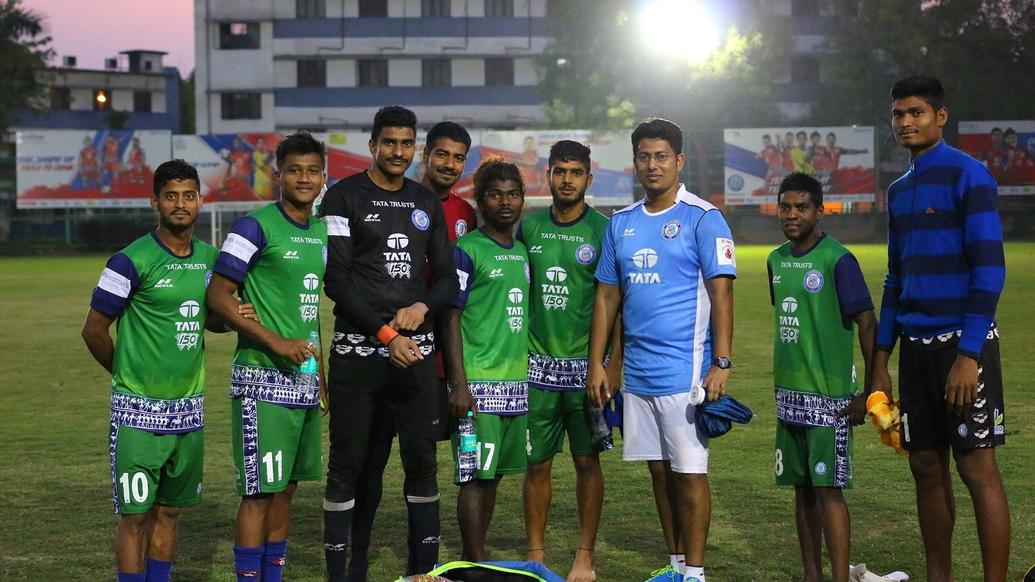 Reserves practice ahead of match with Imphal's Trau FC