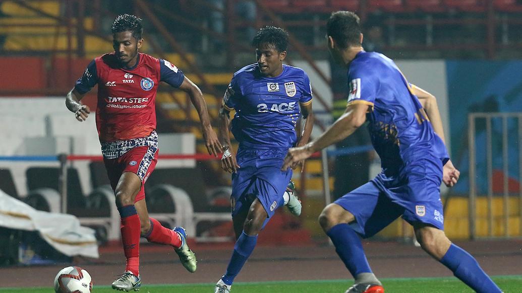 Jamshedpur FC win the all-important clash against Mumbai City FC Jamshedpur FC win the all-important clash against Mumbai City FC