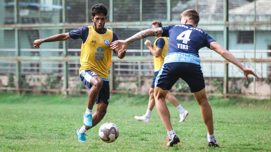 Jamshedpur FC squad continue to put in the hard yards in training 