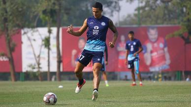Jamshedpur FC continue the hard work in training after an important victory over Chennaiyin FC . Jamshedpur FC continue the hard work in training after an important victory over Chennaiyin FC .