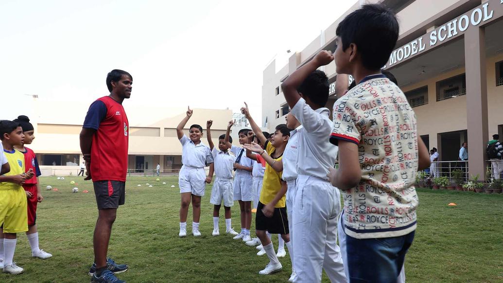 Jamshedpur FC's second football school in KSMS, Golmuri Jamshedpur FC's second football school in KSMS, Golmuri