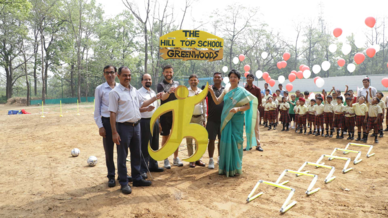 Jamshedpur FC successfully launched its seventh Football School in collaboration with Hill Top School