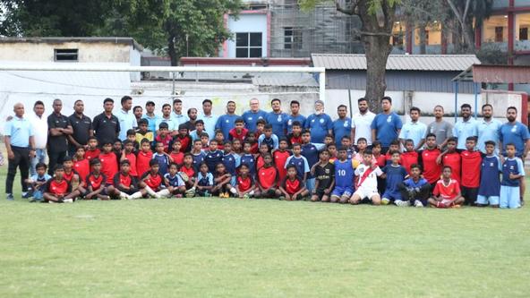 Jamshedpur FC begin Grassroots Football Schools with Jamshedpur Public School at Tinplate Sports Complex
