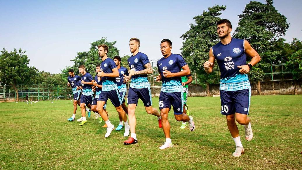 Jamshedpur FC squad continue to put in the hard yards in training 