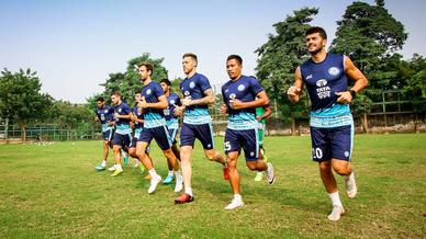 Jamshedpur FC squad continue to put in the hard yards in training 