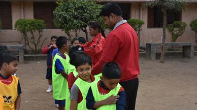 Photo Gallery: Glimpses from the inauguration of a fourth football school in association with DBMS High School