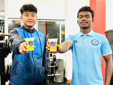 Jamshedpur FC and Tata Gluco+ Reunite to charge the Men of Steel!