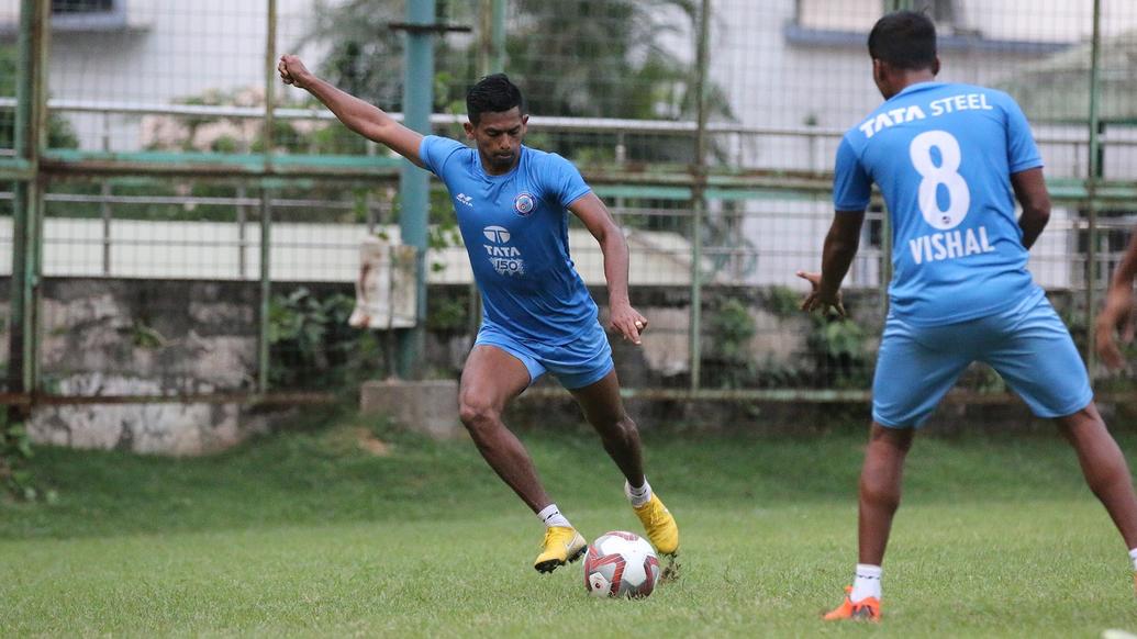 Jamshedpur FC squad sweat it out in an intense training session
