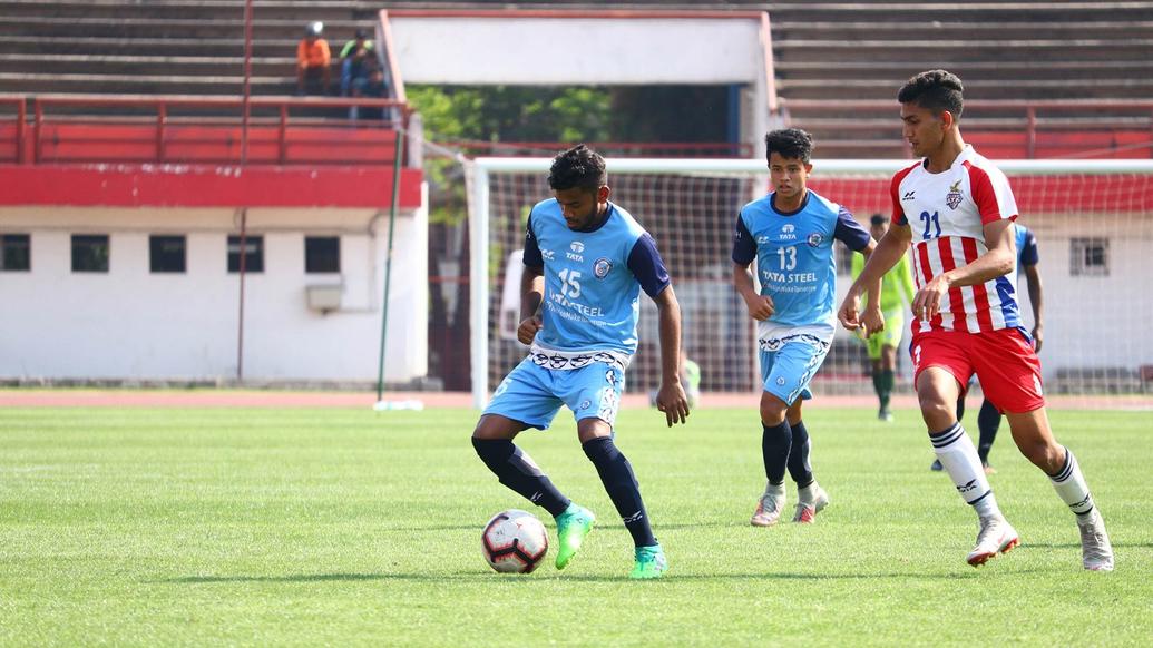 Jamshedpur FC Reserves faced a 4 - 1 defeat against ATK FC Reserves