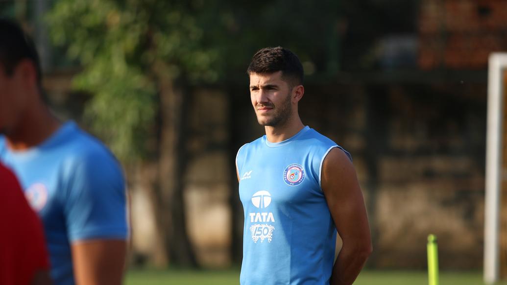 Jamshedpur FC squad training ahead of a tough match against FC Goa