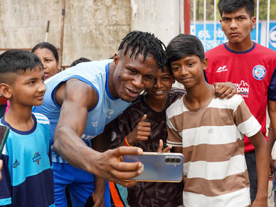 Eze Calls on Fans to Power the Furnace as Jamshedpur FC Prepare for Mumbai City FC Clash
