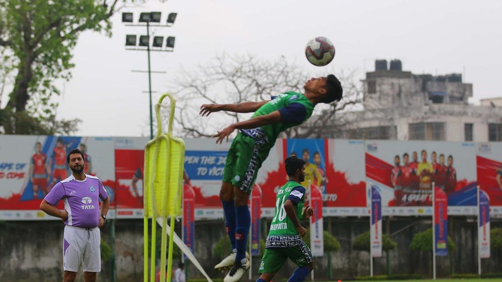 Reserves practice ahead of match with Imphal's Trau FC