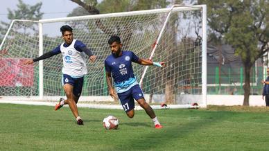 Jamshedpur FC continue the hard work in training after an important victory over Chennaiyin FC . Jamshedpur FC continue the hard work in training after an important victory over Chennaiyin FC .