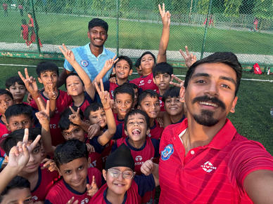 Praful Kumar and Calvin Baretto Inspire Youngsters at JRD Turf