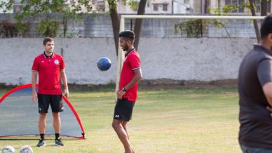 Pablo, Farukh and Augustin visit RVS Academy Football School for knowledge sharing