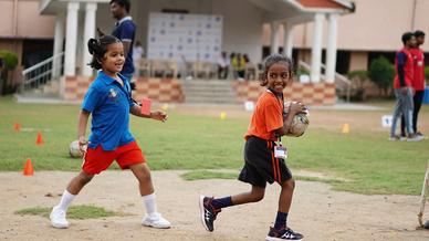 Over 500 kids attend Grassroots Festival at DBMS High School, Kadma Over 500 kids attend Grassroots Festival at DBMS High School, Kadma