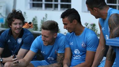 Jamshedpur FC squad sweat it out in an intense training session