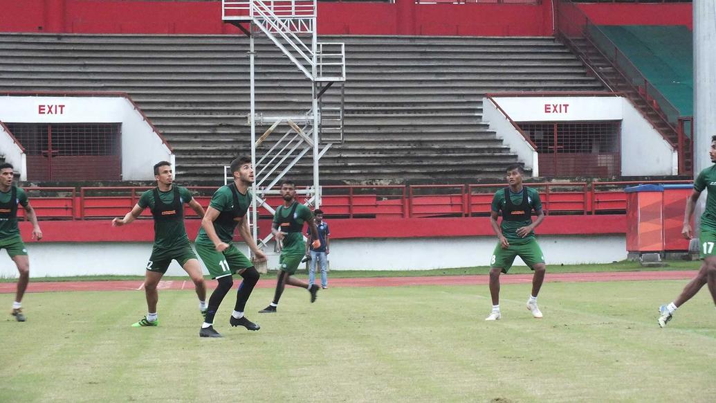 Squad's training session at JRD Tata Sports Complex