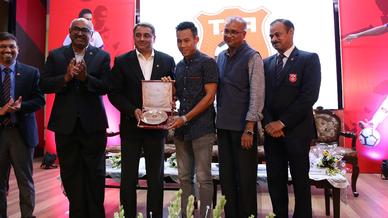 Convocation ceremony for the 13th batch of Tata Football Academy Convocation ceremony for the 13th batch of Tata Football Academy