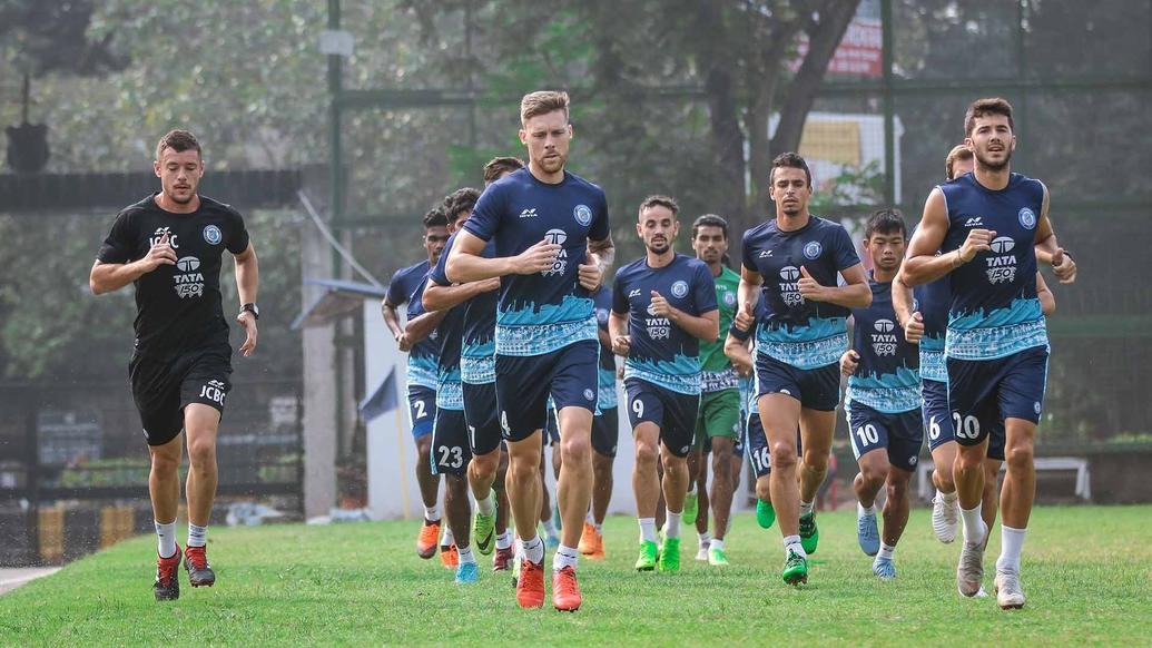 Jamshedpur FC squad continue to put in the hard yards in training 