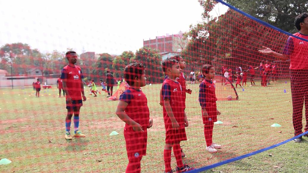 Jamshedpur FC along with Mr. Kundan Chandra, Head of Grassroots and Youth Development, conducted the Grassroots Leaders’ workshop Jamshedpur FC along with Mr. Kundan Chandra, Head of Grassroots and Youth Development, conducted the Grassroots Leaders’ workshop