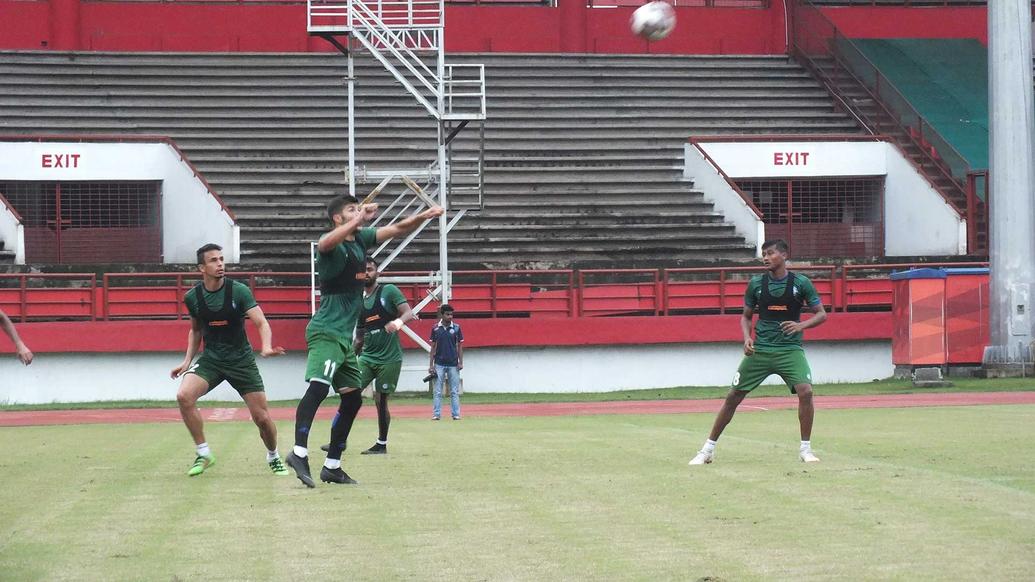 Squad's training session at JRD Tata Sports Complex