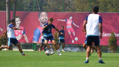 Jamshedpur FC prepare for the all-important clash against Mumbai City FC Jamshedpur FC prepare for the all-important clash against Mumbai City FC