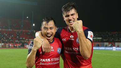 Jamshedpur FC ran riot against Hyderabad FC at the Furnace