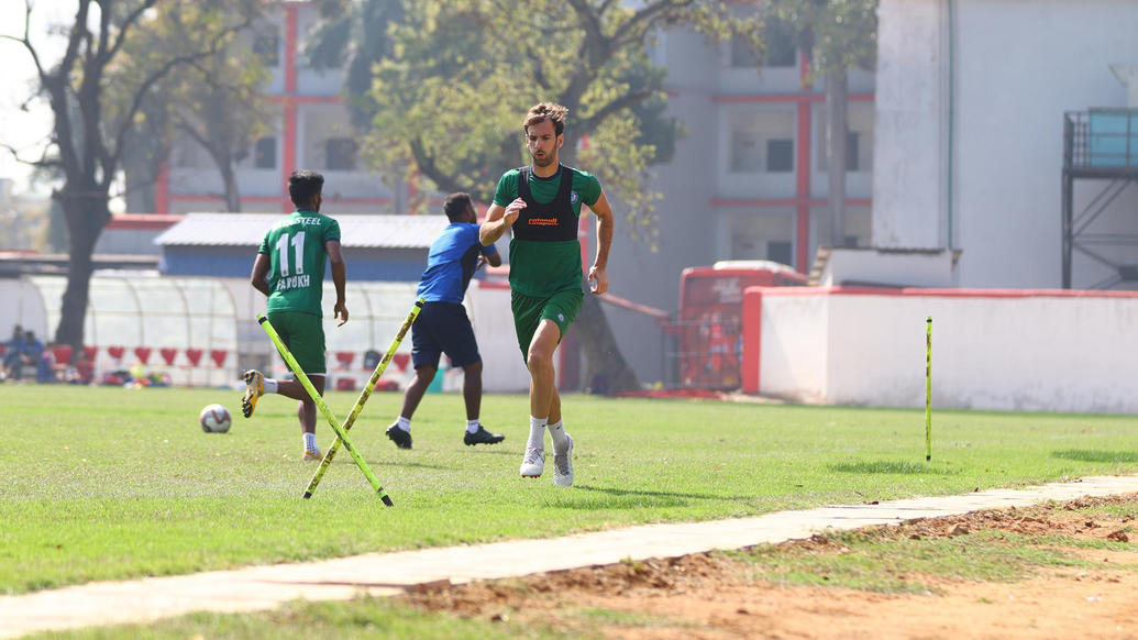 Jamshedpur FC prepare for the battle against Chennaiyin FC Jamshedpur FC prepare for the battle against Chennaiyin FC