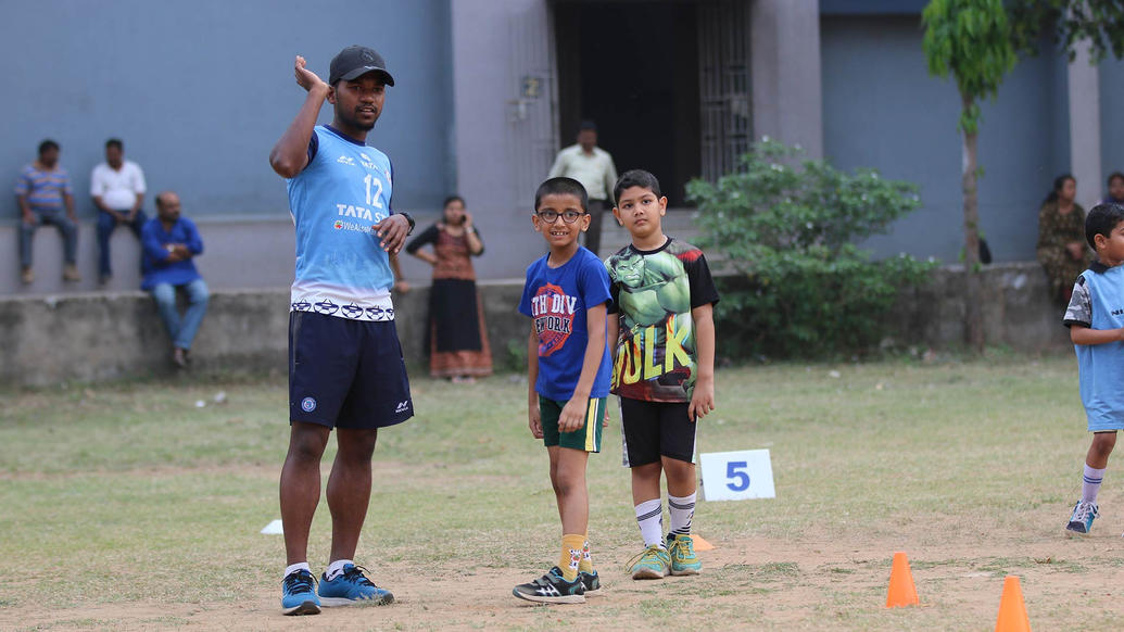 Gallery: Jamshedpur FC Kick-start its sixth Football School in Carmel Junior College Gallery: Jamshedpur FC Kick-start its sixth Football School in Carmel Junior College