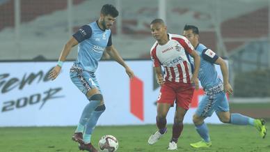 Jamshedpur FC suffer a 2 - 1 loss at the hands of ATK Jamshedpur FC suffer a 2 - 1 loss at the hands of ATK