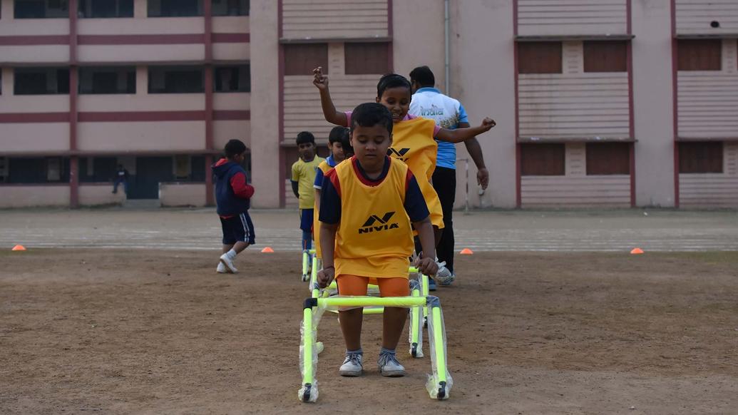 Photo Gallery: Glimpses from the inauguration of a fourth football school in association with DBMS High School