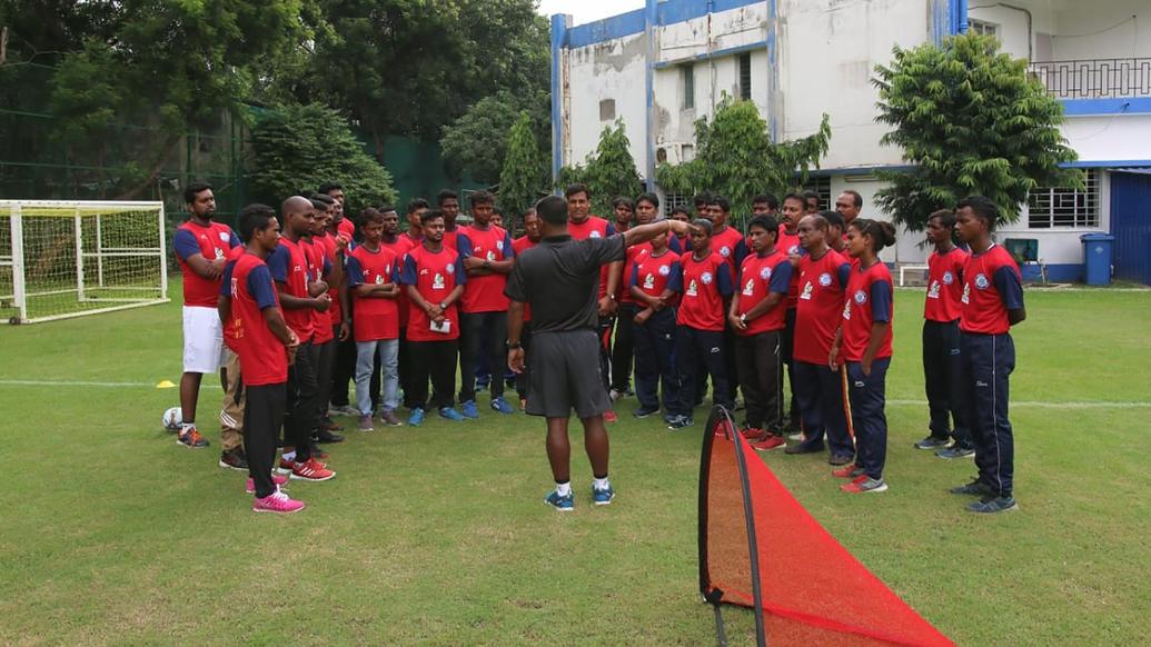 Over 100 kids attend Grassroots Festival integrated with Coaches' Workshop