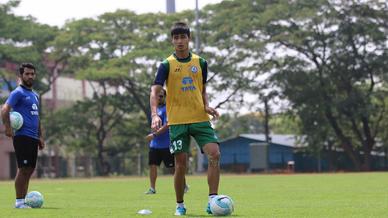 Jamshedpur FC train on the eve of Hero Super Cup pre-quarters Jamshedpur FC train on the eve of Hero Super Cup pre-quarters