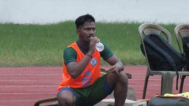 Squad's training session at JRD Tata Sports Complex