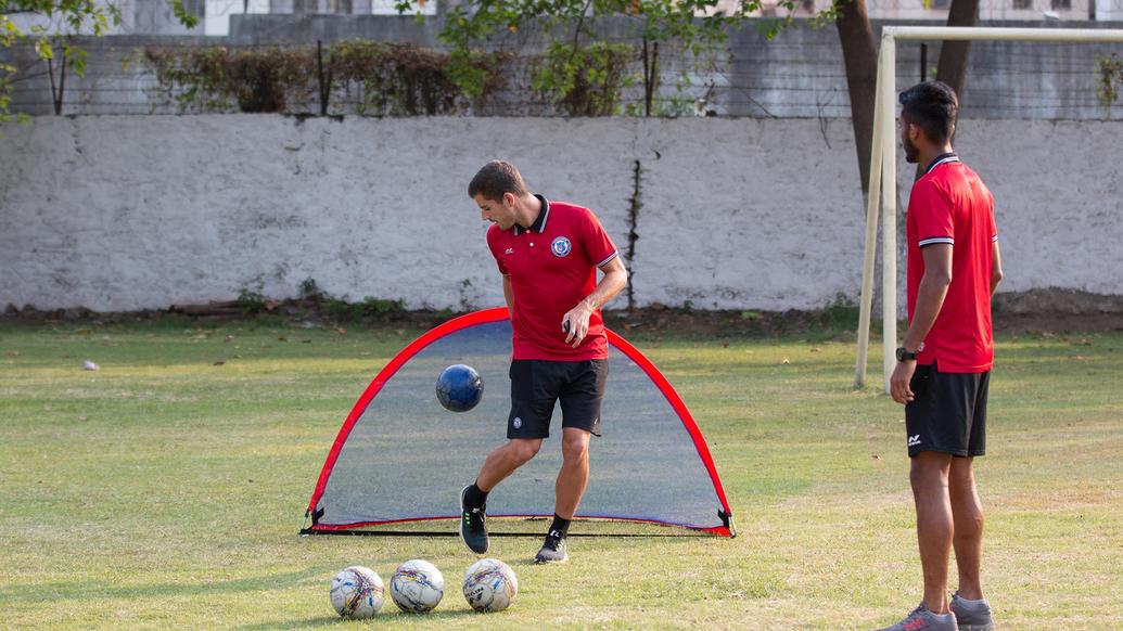 Pablo, Farukh and Augustin visit RVS Academy Football School for knowledge sharing