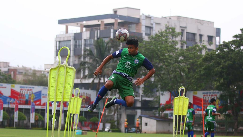 Reserves practice ahead of match with Imphal's Trau FC