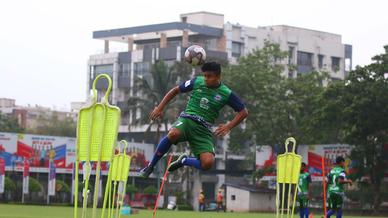 Reserves practice ahead of match with Imphal's Trau FC