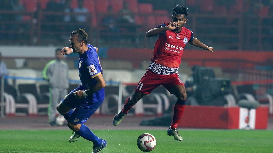 Jamshedpur FC win the all-important clash against Mumbai City FC Jamshedpur FC win the all-important clash against Mumbai City FC