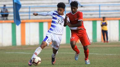 Gallery: Jamshedpur FC U-18 register 1 - 0 win against Sports Hostel Odisha in Tinplate Sports Complex. Gallery: Jamshedpur FC U-18 register 1 - 0 win against Sports Hostel Odisha in Tinplate Sports Complex.