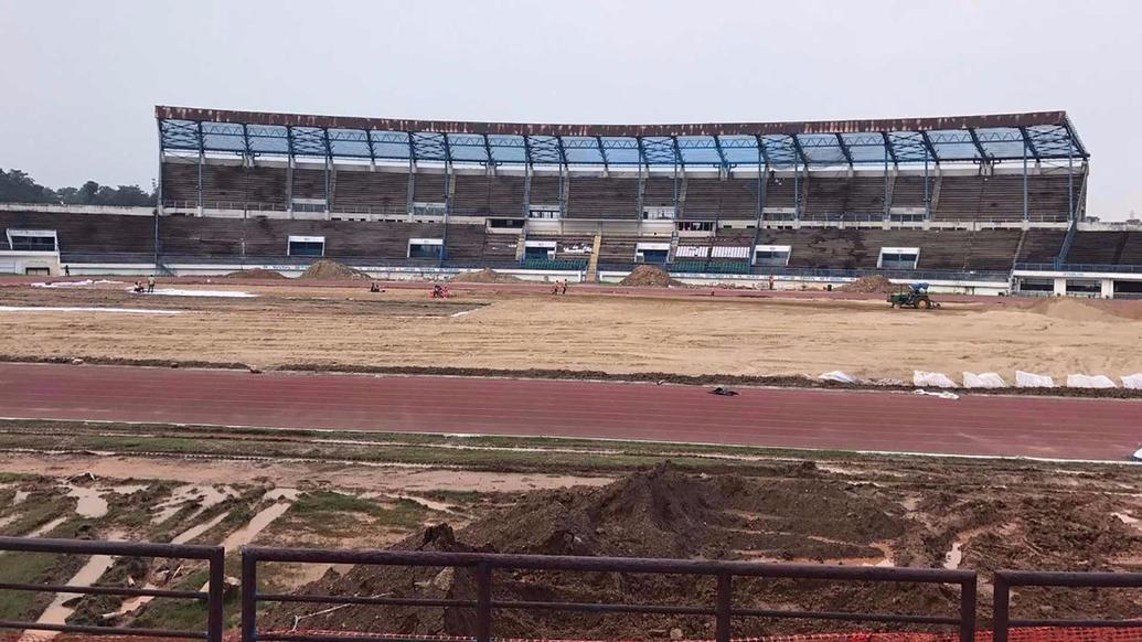 JRD Tata Sports Complex prepares for ISL 2017-18 JRD Tata Sports Complex prepares for ISL 2017-18