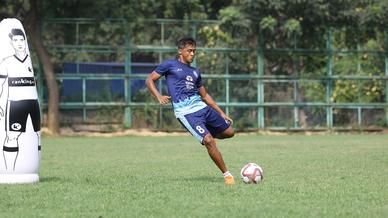 Jamshedpur FC players slog it out in the training session