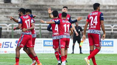📸 The Men of Steel captured in action from our 3rd win in the group stage against the Gokulam Kerala FC last night! 🤩 📸 The Men of Steel captured in action from our 3rd win in the group stage against the Gokulam Kerala FC last night! 🤩