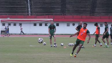 Squad's training session at JRD Tata Sports Complex