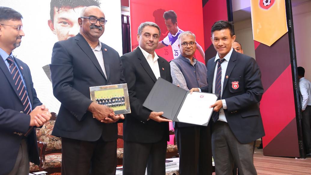 Convocation ceremony for the 13th batch of Tata Football Academy
