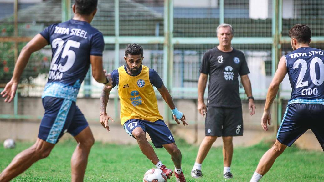 Jamshedpur FC squad continue to put in the hard yards in training 